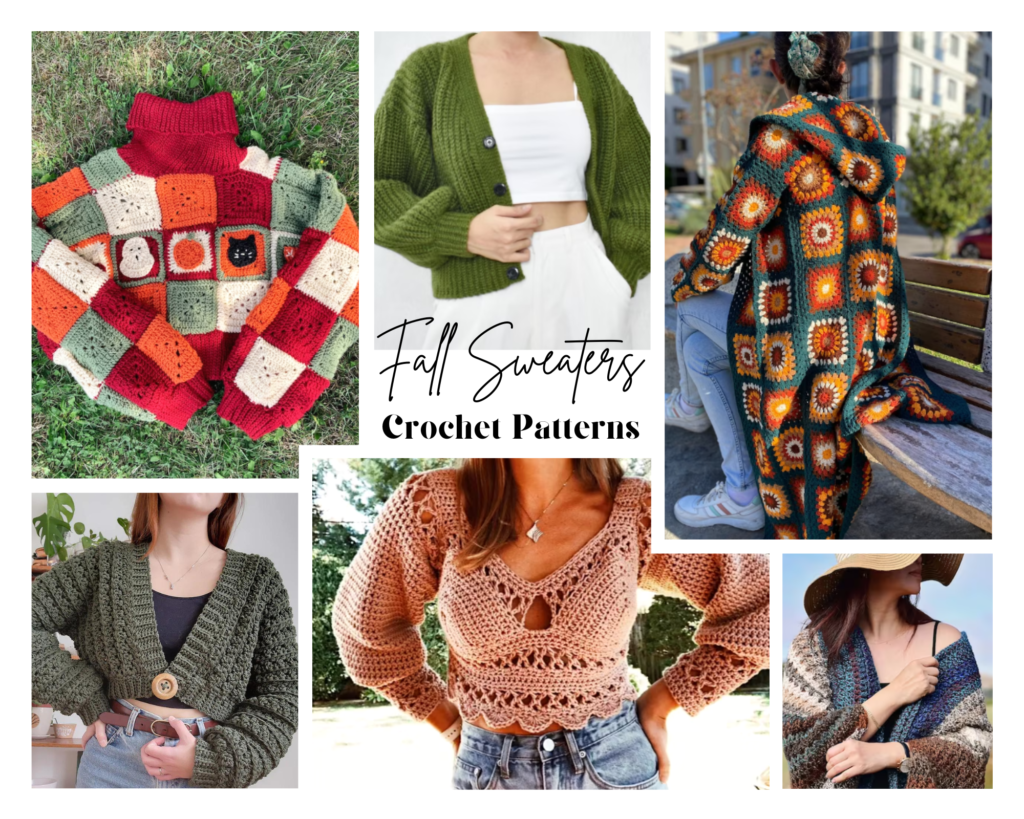 30 Crochet Fall Sweaters for 2023 - Crochet with Gabriella Rose